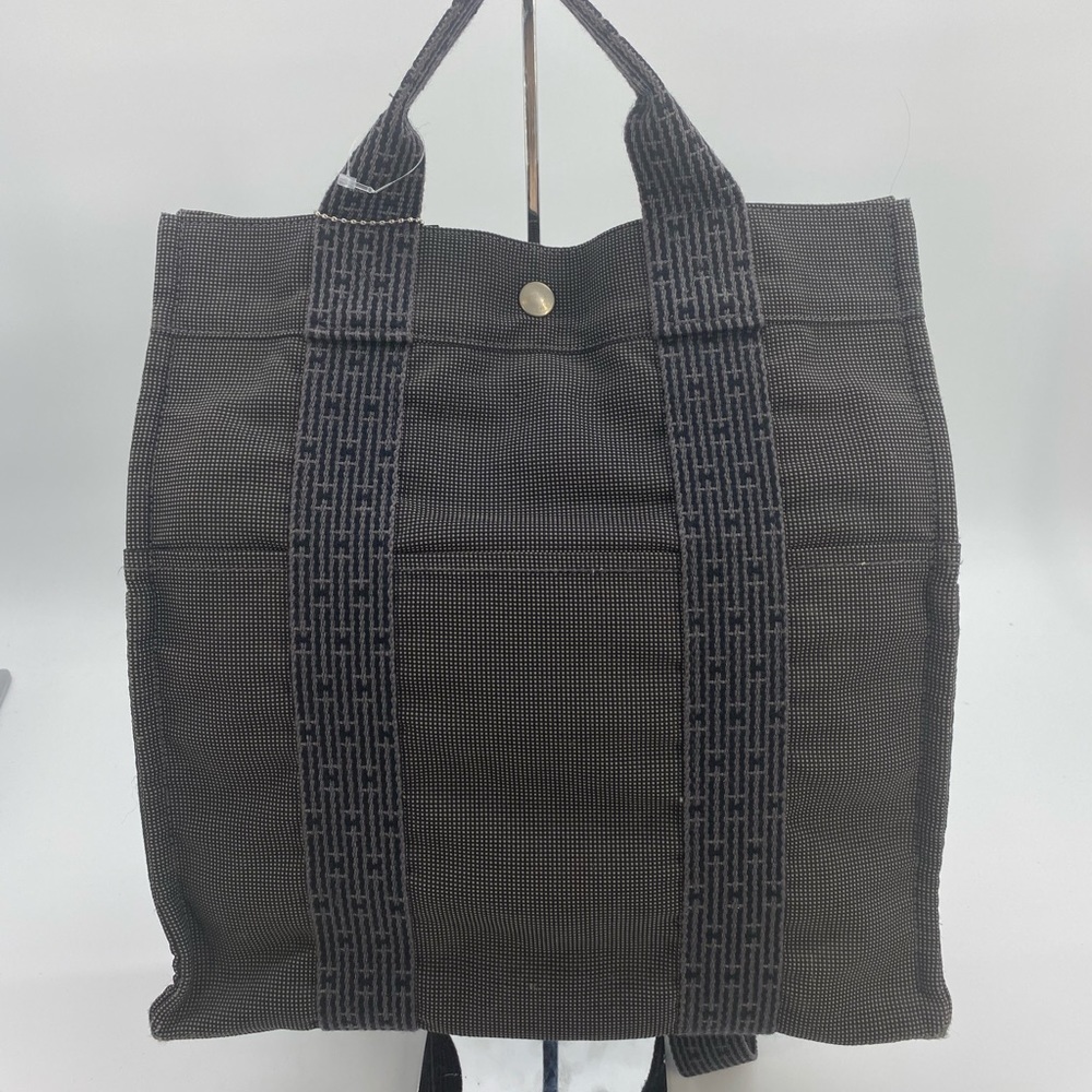 Hermes Grey Herline Backpack - image 1